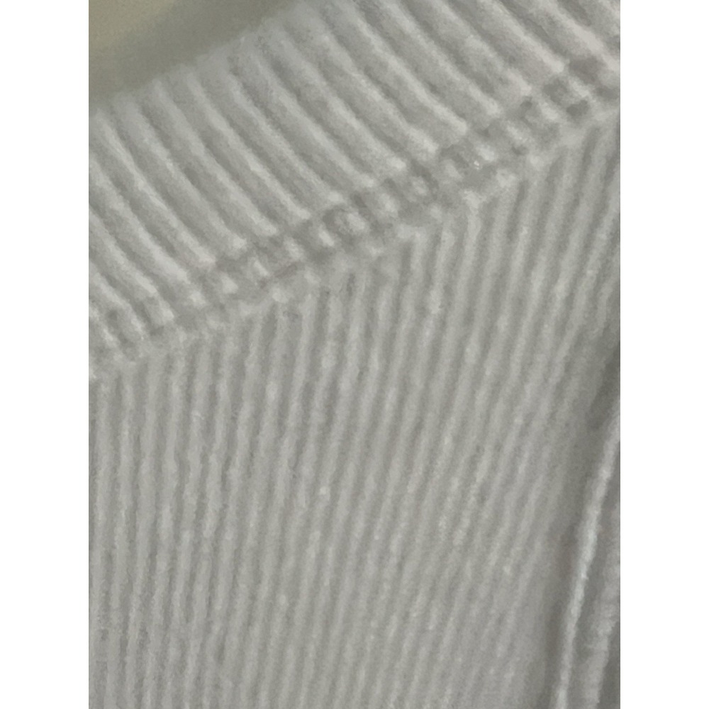 Garage Ribbed White Long Sleeve Top Size XL - Picture 3 of 7